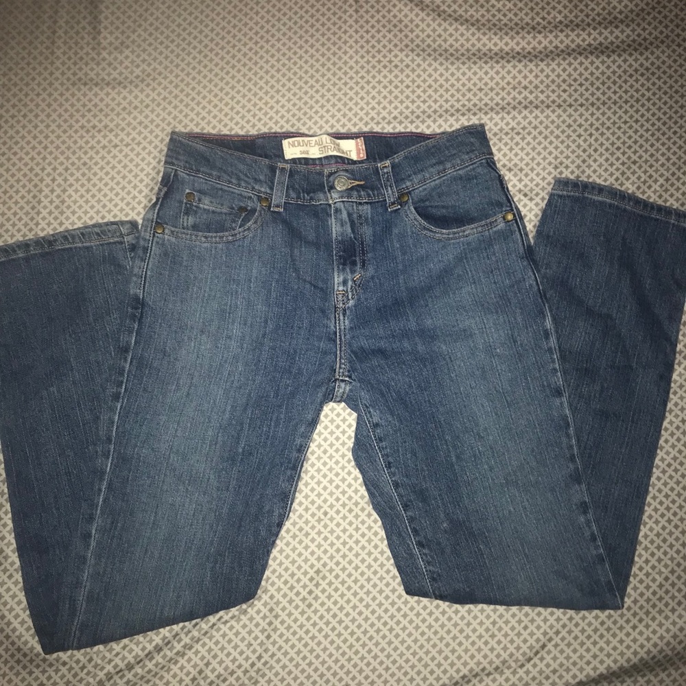 Levi’s low straight jeans